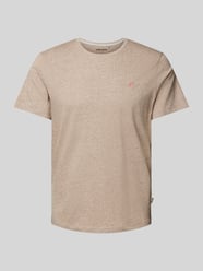 T-Shirt mit Rundhalsausschnitt von Blend Beige - 31