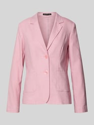 Slim Fit Blazer mit Reverskragen von Betty Barclay Pink - 18