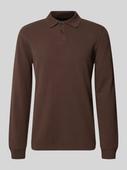 Relaxed Fit Poloshirt aus elastischem Baumwoll-Mix von MCNEAL Beige - 47
