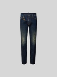 Jeansy z 5 kieszeniami od Dsquared2 - 36