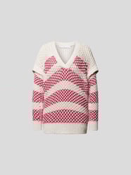Pullover mit Streifenmuster von Iro Weiß - 48