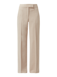 Hose mit fixierten Bügelfalten von s.Oliver BLACK LABEL Beige - 40