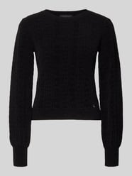 Regular Fit Strickpullover mit Zopfmuster von GUESS - 45