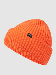 Beanie in Grobstrick Modell 'Galine Rachelle' von MSCH Copenhagen Orange - 35