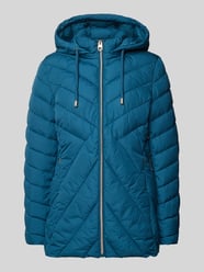 Steppjacke mit Reißverschluss von Christian Berg Woman Selection Blau - 45