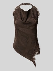 Longline Blusentop mit Spitzenbesatz von VERO MODA - 3