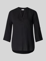 Regular Fit Blusentop aus Leinen-Viskose-Mix von s.Oliver RED LABEL - 7