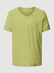 T-shirt met V-hals van MCNEAL Groen - 48