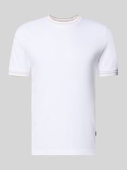 t-shirt o kroju slim fit z czystej bawełny model 'Tessler 195' od BOSS - 24
