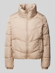 Boxy Fit Steppjacke mit Stehkragen Modell 'LIGARIO' von Vero Moda Braun - 46