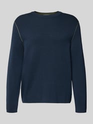 Regular fit gebreide pullover van katoenmix van Marc O'Polo Denim - 35