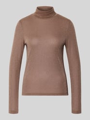 Longsleeve mit Rollkragen Modell 'ZERAFNE' von Drykorn Beige - 33
