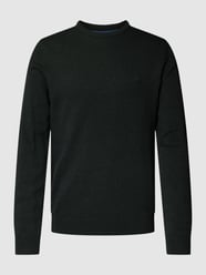 Strickpullover mit Rundhalsausschnitt von Christian Berg Men Grün - 48