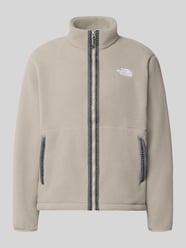 Regular Fit Fleecejacke mit Logo-Stitching von The North Face - 11