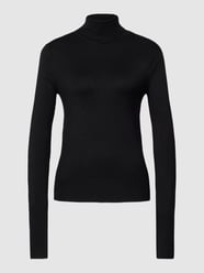 Strickpullover mit Rollkragen Modell 'VENICE' von Only Schwarz - 8