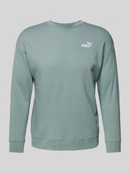 Sweatshirt mit Label-Stitching von PUMA PERFORMANCE Grün - 4