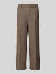 Wide fit stoffen broek met viscose, model 'California' van Cambio - 34