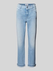 Slim Fit Jeans in verkürzter Passform Modell 'PARLA SEAM' von Cambio Blau - 7