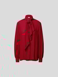 Schluppenbluse mit Karomuster von Alexandre Vauthier Rot - 10