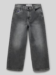 Baggy jeans in 5-pocketmodel, model 'MERCURY' van Quiksilver Grijs / zwart - 17