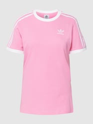 T-Shirt mit Label-Stitching Modell '3 Stripes Tee' von adidas Originals - 19