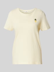 T-shirt o kroju regular fit z czystej bawełny od s.Oliver RED LABEL - 19