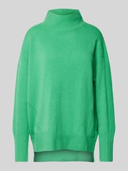 Gebreide pullover met opstaande kraag van Marc Cain Groen - 45