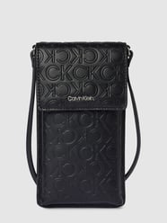 Handytasche mit Logo-Muster von CK Calvin Klein Schwarz - 32