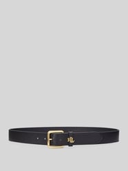 Riem van echt rundleer met logodetail van Lauren Ralph Lauren - 14