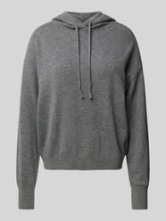 Hoodie aus reinem Kaschmir mit Kapuze von Jake*s Casual Grau - 14