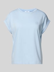 T-shirt met ronde hals, model 'Sparis' van OPUS - 1