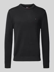 Sweter z dzianiny o kroju regular fit z czystej bawełny od Tommy Jeans - 19
