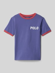 T-shirt met labelstitching van Polo Ralph Lauren Teens - 6