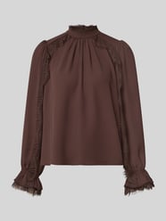 Regular fit blouse met kant van Marc Cain - 36