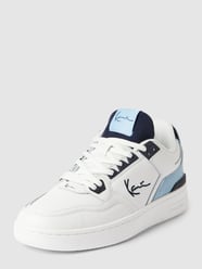 Sneakers van leer met labeldetails van KARL KANI - 39