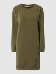 Sukienka z raglanowymi rękawami od BETTY & CO GREY Zielony - 43
