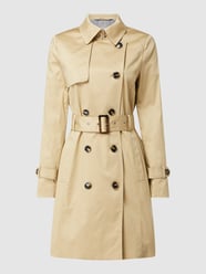 Trenchcoat mit Stretch-Anteil von Jake*s Collection Beige - 16