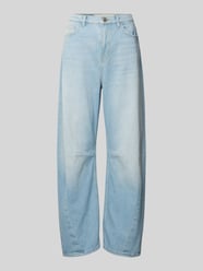 Baggy Fit Jeans aus Bio-Baumwolle Modell 'LUISENPARK' von Goldgarn Blau - 3