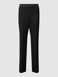 Spodnie z kantami od s.Oliver BLACK LABEL Czarny - 27