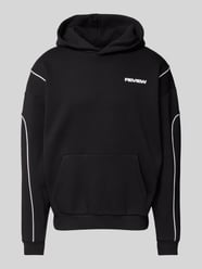 Hoodie mit Label-Print von REVIEW - 1