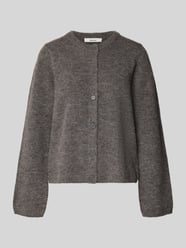 Regular Fit Strickjacke aus Woll-Mix Modell 'LULU' von Selected - 34