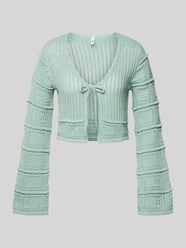 Regular Fit Strickjacke aus Baumwoll-Mix Modell 'NATALIE' von ONLY - 22