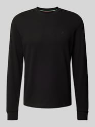 Sweatshirt mit Strukturmuster von Replay Schwarz - 29