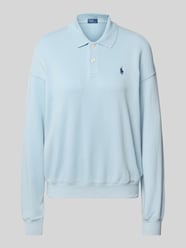Sweatshirt mit Polokragen und Label-Stitching von Polo Ralph Lauren - 17