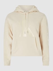 PLUS SIZE hoodie met logoprint  van Calvin Klein Jeans Plus Wit - 44