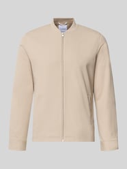 bluza rozpinana o kroju slim fit ze stójką od Lindbergh - 5