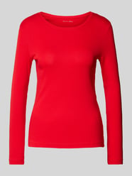 Longsleeve mit Rundhalsausschnitt von Christian Berg Woman Rot - 35