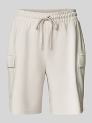Relaxed fit sweatshorts met cargozakken van Christian Berg Woman - 12