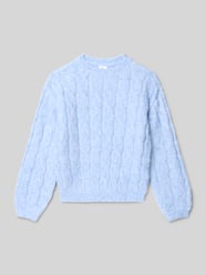 Loose Fit Strickpullover mit Zopfmuster von s.Oliver RED LABEL - 13