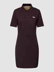 Jurk met labelstitching van Aeronautica Militare Grijs - 31